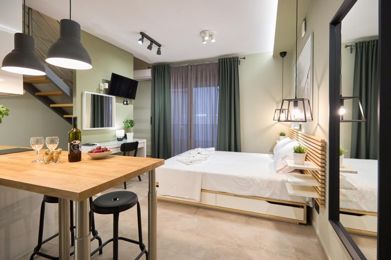 Néa Péramos Oisymi Luxury Studios מראה חיצוני תמונה